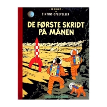 Tintin "De første skridt på Månen" Tegneserie nr. 16